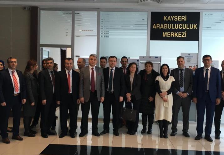 21 Ocak 2016-Kayseri Adliyesi Arabuluculuk Merkezi Açılış Töreni